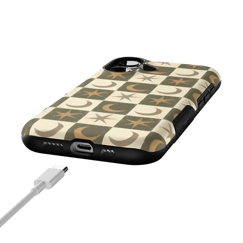 Mystic Moonstar | Green Celestial Case - Bansusa
