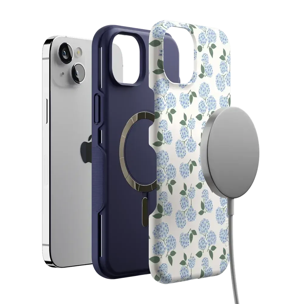 Nantucket Cottage | Blue Hydrangea Case - Bansusa