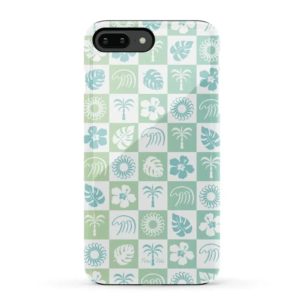 Coastal Checkers | Pura Vida Case - Bansusa