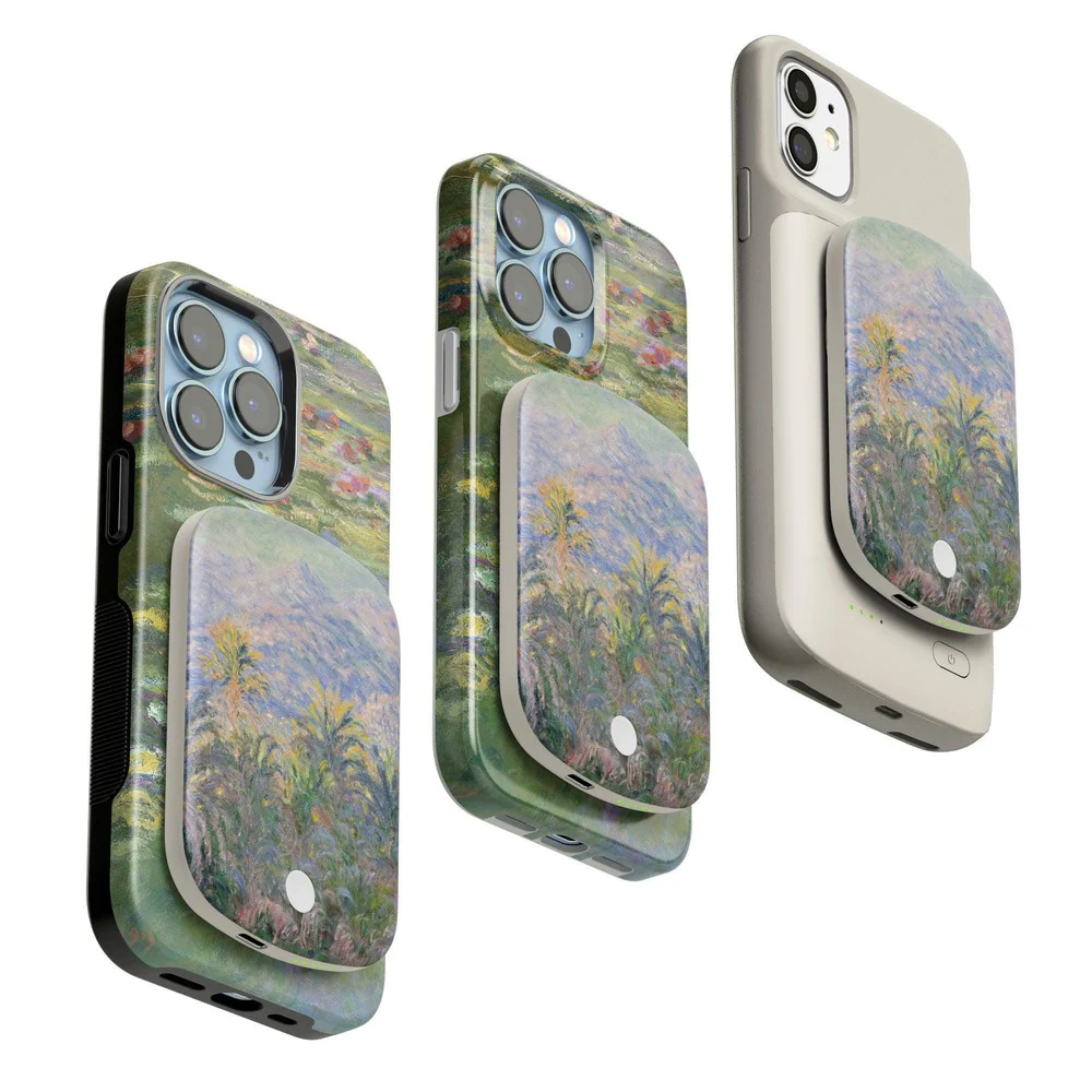 Monet  s Palm Trees | Limited Edition Power Pod - Bansusa