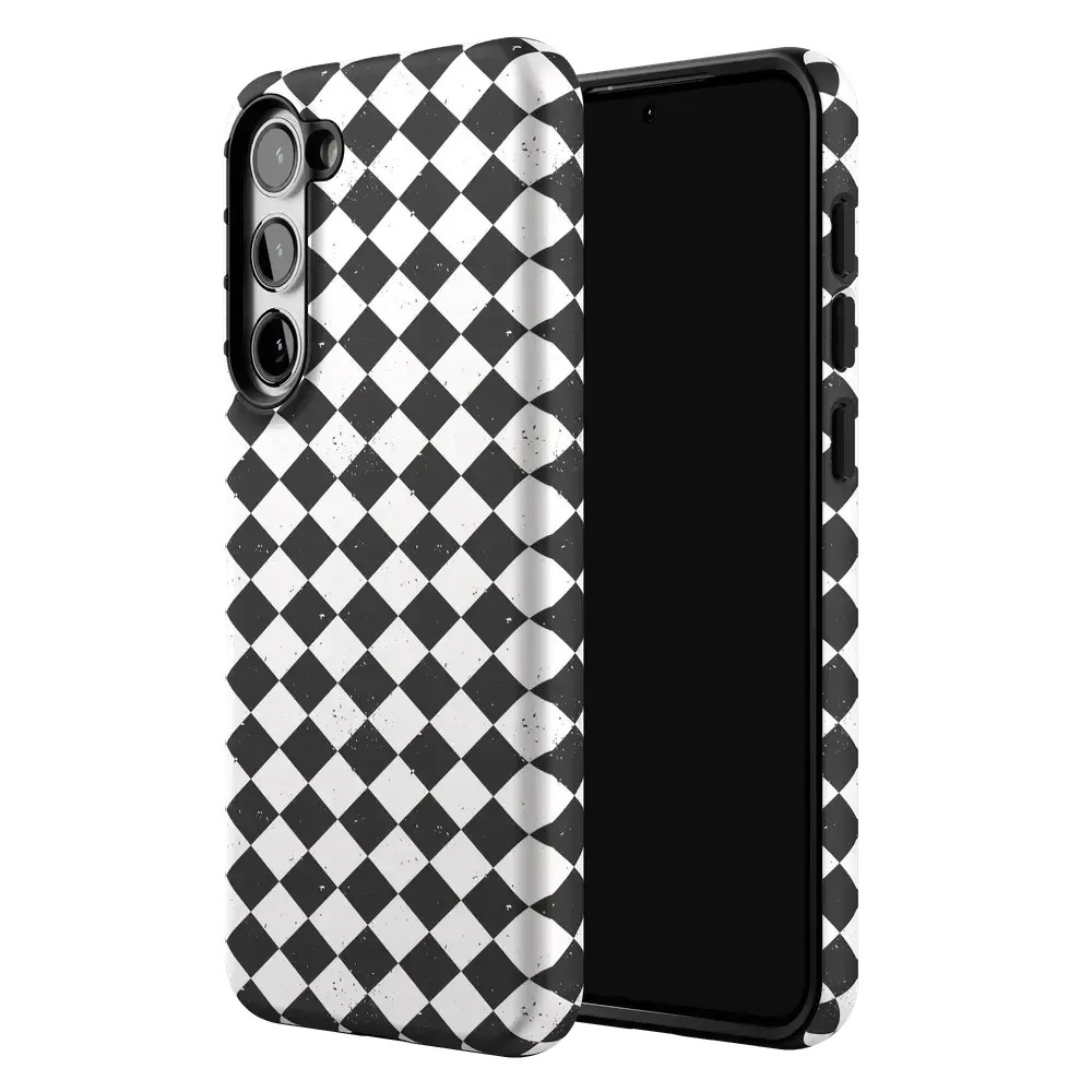 Salem's Hex | Black & White Checkered Case - Bansusa