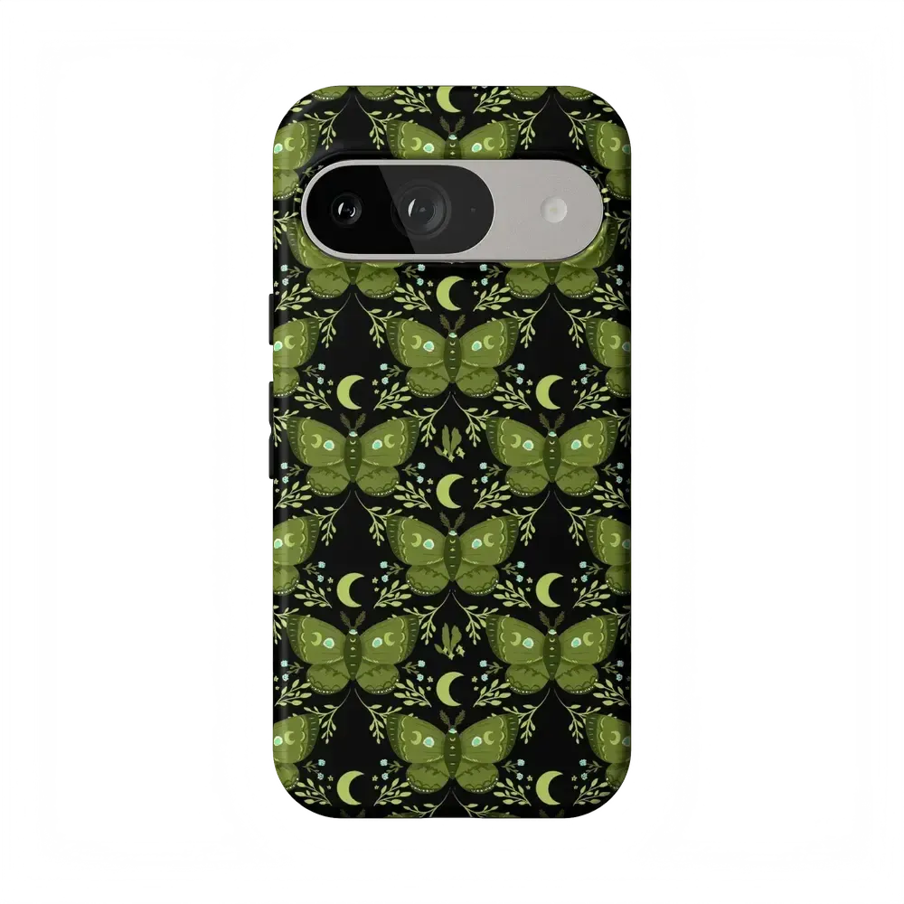 Mystic Moths | Green Twilight Case - Bansusa