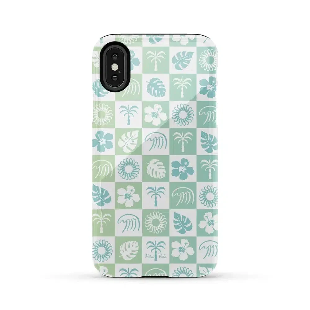 Coastal Checkers | Pura Vida Case - Bansusa