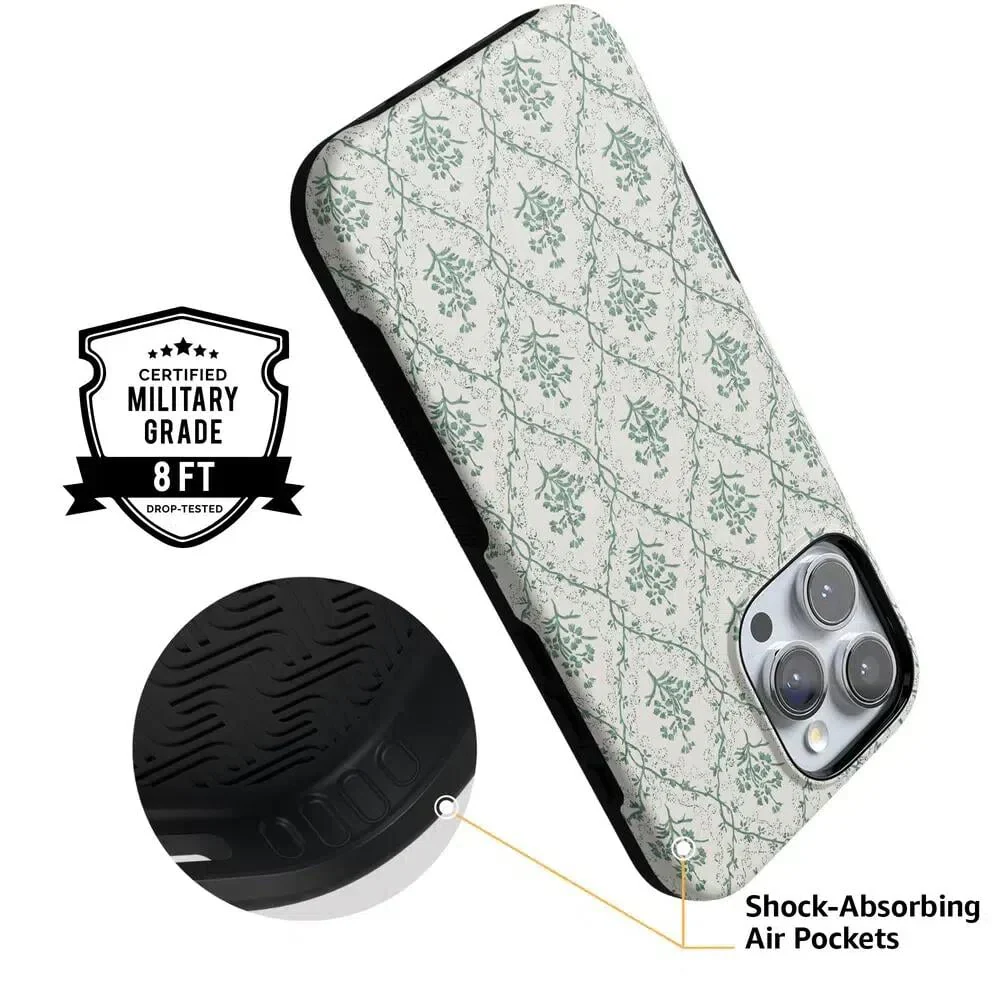 Sage Tapestry | Floral Vines Case - Bansusa